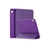 UnDePlus Apple iPad 7. 8. 9. Nesil 10.2 Uyumlu Kılıf Pu Deri Smart Case 2021 2020 2019 Mor