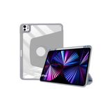 UnDePlus Apple Ipad Pro 12.9 4. 3. Nesil Kılıf Termik Kalem Bölmeli Dönebilen Standlı Kılıf A2229-32-33 A20-6