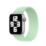 UnDePlus Apple Watch 10 42mm - 38/40/41mm Kordon Medium Örgü Solo Loop Kordon 32 147mm 2/3/4/5/6/se/7/8/9 Açık Yeşil