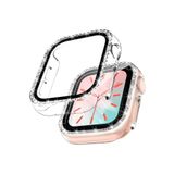 UnDePlus Apple Watch 10 Serisi 42mm Ekran Koruyuculu Tek Sıra Kenar Taşlı Sert Pc Kasa Koruyucu