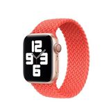 UnDePlus Apple Watch 42/44/45/46/49mm Kordon Small Örgü Solo Loop Kordon 32 127mm 2/3/4/5/6/se/7/8/9/10/ultra Turuncu