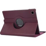 UnDePlus Honor Pad X8 10.1 inç ile uyumlu Kılıf 360 Dönebilen Standlı Case Mor