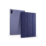 UnDePlus Honor Pad X8B X8A 11inç Kılıf Kalem Bölmeli Trifolding Case NDL2-W09/NDL-W09/NDL-L09 Lacivert