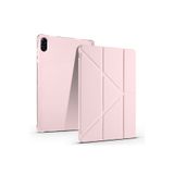 UnDePlus Honor Pad X8B X8A 11inç Kılıf Kalem Bölmeli Trifolding Case NDL2-W09/NDL-W09/NDL-L09 Rose Gold
