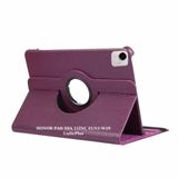 UnDePlus Honor Pad X9A 11.5 inç ELN2-W29 ile uyumlu Kılıf 360 Dönebilen Standlı Case Mor