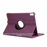 UnDePlus Huawei MatePad 11.5/11.5S /Air 11.5 2025 2026 ile uyumlu Kılıf 360 Dönebilen Standlı Case TBD-W00 TBD-W09 TBD-AL09 Mor