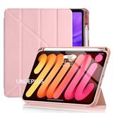 UnDePlus Huawei MatePad Pro 12.2inç MRDI-W09 PapaerMatte Miro-W09GK ile uyumlu Kılıf Kalem Bölmeli Mars Case 2024-2025 Rose Gold