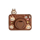 UnDePlus Huawei MatePad T10 / T10S Kılıf Cute Dolls Standlı Eğlenceli 3D Karekterli Çocuk Kılıfı Labu