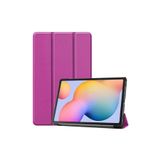 UnDePlus Huawei Mediapad T5 10 10.1 Inç Kılıf Pu Deri Smart Case Mor Mor