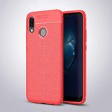 UnDePlus Huawei P20 Lite ile uyumlu Kılıf Deri Tarzı Niss Silikon Case