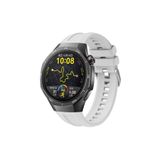 UnDePlus Huawei Watch GT 6/5 Pro 46mm Kordon Spor Silikon Band Lansman 1e1 Uyumlu 130 Gri