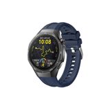 UnDePlus Huawei Watch GT 6/5 Pro 46mm Kordon Spor Silikon Band Lansman 1e1 Uyumlu 130 Lacivert
