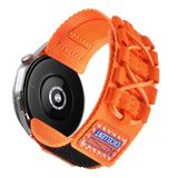 UnDePlus Huawei Watch GT 6/5/4/3/2 Pro 46mm Ultimate SE Elite ile uyumlu Kordon Orbital Örgülü Halat Tasarımlı Naylon Kumaş Strap 112