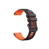 UnDePlus Huawei Watch GT 6/5/4/3/2 Pro 46mm Ultimate SE Elite Kordon Çift Renk Çizgili Band Çok Renkli