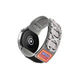 UnDePlus Huawei Watch GT 6/5/4/3/2 Pro 46mm Ultimate SE Elite Kordon Orbital Örgülü Halat Tasarımlı Naylon Ku