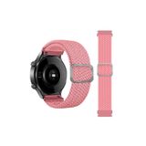UnDePlus Huawei Watch GT 6/5/4/3/2 Pro 46mm Ultimate SE Elite Kordon Örgü Kordon Örgü Tokalı Band Pembe