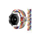 UnDePlus Huawei Watch GT 6/5/4/3/2 Pro 46mm Ultimate SE Elite Kordon Örgü Kordon Örgü Tokalı Band Rainbow