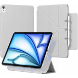 UnDePlus iPad 11.Nesil A16 11inç/10.Nesil 10.9inç ile uyumlu Kılıf Smart Folio Manyetik Standlı Tablet Case Gri