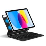 UnDePlus iPad Air 11inç M4/M3/M2 Air 4/5.Nesil 10.9 Klavyeli ile uyumlu Kılıf Magic Keyboard Touchpad Aydınlatmalı Klavye 2026-2024