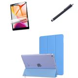 UnDePlus iPad Mini 1 2 3 ile uyumlu Kılıf Set PU Deri Smart Tablet Kilifi Ekran Koruyucu + Kalem