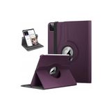 UnDePlus iPad Pro 13inç M4/M5 Kılıf 360 Dönebilen Standlı Case 2024/2025 Uyumlu Mor