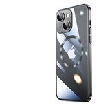 UnDePlus iPhone 13 için M-Safe ile uyumlu Kılıf Kamera Koruma Hoparlör Filitreli Kapak