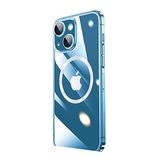 UnDePlus iPhone 14 Plus için M-Safe ile uyumlu Kılıf Kamera Koruma Hoparlör Filitreli Kapak