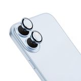 UnDePlus iPhone 16 Plus ile uyumlu Işık Yansıma Önleyici 0.3mm AR Kaplama Mikro Kamera Lens Koruyucu Mavi