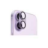 UnDePlus iPhone 17 ile uyumlu Transmittance HD AR+AF Teknoloji FULL Kamera Lens Koruyucu CL-20 Mor