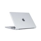 Undeplus Macbook Pro 16Inç M3/M4/Max A3403 A3186 A2991 Ile Uyumlu Kılıf Kristal Ön Arka Şeffaf Kapak