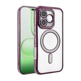 UnDePlus Newface Huawei Honor 600 Lite Joke Simli Magneticsafe Kılıf Derin Mor