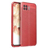 UnDePlus Oppo A73 ile uyumlu Kılıf Deri Tarzı Niss Silikon Case