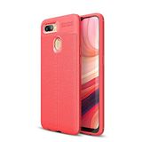 UnDePlus Oppo AX7 ile uyumlu Kılıf Deri Tarzı Niss Silikon Case