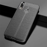UnDePlus Samsung Galaxy A10S ile uyumlu Kılıf Deri Tarzı Niss Silikon Case