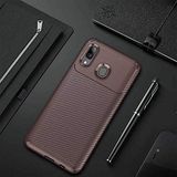 UnDePlus Samsung Galaxy A10S ile uyumlu Kılıf Karbon Silikon Case