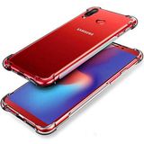 UnDePlus Samsung Galaxy A10S ile uyumlu Kılıf Şeffaf Nitro Anti Shock Kapak