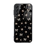 UnDePlus Samsung Galaxy A14 5G ile uyumlu Kılıf Parlak Nice Seri Desenli Lusi Kapak Gold Fiyonk