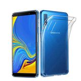 UnDePlus Samsung Galaxy A7 2018 ile uyumlu Kılıf Şeffaf Silikon Hibrit Case