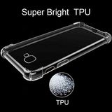UnDePlus Samsung Galaxy J4 Plus ile uyumlu Kılıf Şeffaf Nitro Anti Shock Kapak