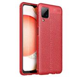 UnDePlus Samsung Galaxy M12 ile uyumlu Kılıf Deri Tarzı Niss Silikon Case
