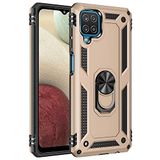 UnDePlus Samsung Galaxy M22 ile uyumlu Kılıf Yüzüklü Zırh Tank Vega