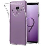 UnDePlus Samsung Galaxy S9 ile uyumlu Kılıf Şeffaf Silikon Hibrit Case