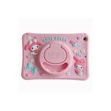 UnDePlus Samsung Galaxy Tab A11 / A9 8.7inç Kılıf Cute Dolls Çocuk Karekter Kılıfı Pitaya