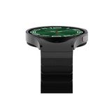 UnDePlus Samsung Galaxy Watch 4 5 6 7 Fe 40 40 44 Classic 42 43 46 47 Mm Kordon Baklalı Metal Kordon Siyah