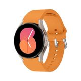 UnDePlus Samsung Galaxy Watch 4 5 6 7 FE 40 40 44 Classic 42 43 46 47 mm Kordon Silikon Kordon Hardal Sarı