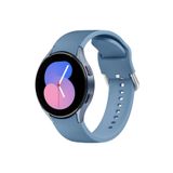 UnDePlus Samsung Galaxy Watch 4 5 6 7 FE 40 40 44 Classic 42 43 46 47 mm Kordon Silikon Kordon Lacivert