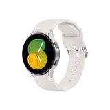UnDePlus Samsung Galaxy Watch 4 5 6 7 FE 40 40 44 Classic 42 43 46 47 mm Kordon Silikon Kordon Starlight