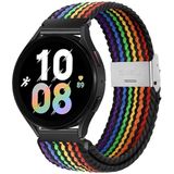 UnDePlus Samsung Galaxy Watch 4 5 6 7 FE 40 44 Classic 42 43 46 47 mm ile uyumlu Kordon Metal Klipsli Flexi Örgü