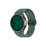 UnDePlus Samsung Galaxy Watch 4 5 6 7 FE 40 44 Classic 42 43 46 47 mm Kordon Magnetli Ayarlanır Silikon Kordo