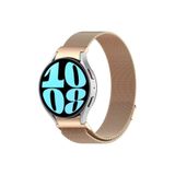 UnDePlus Samsung Galaxy Watch 4 5 6 Pro 40 44 Classic 42 43 46 47 Mm Kordon Milano Loop Kordon Rose Gold